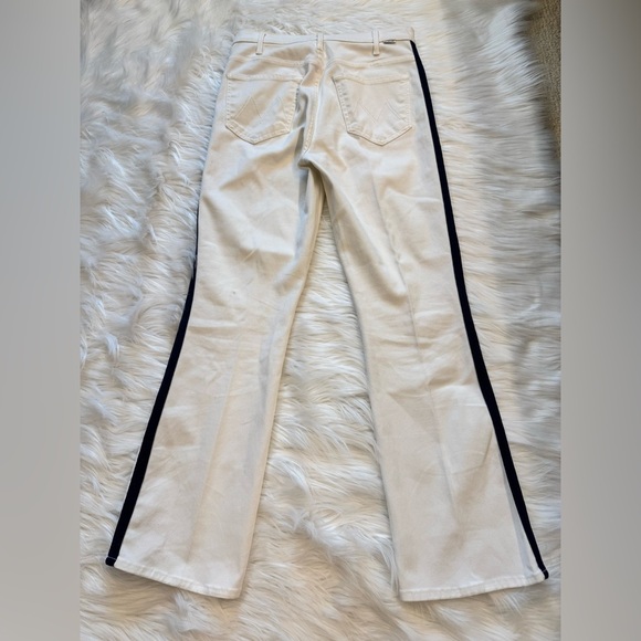 Mother The Hustler Ankle jeans in Glass Slipper Racer size 28 - Picture 3 of 12